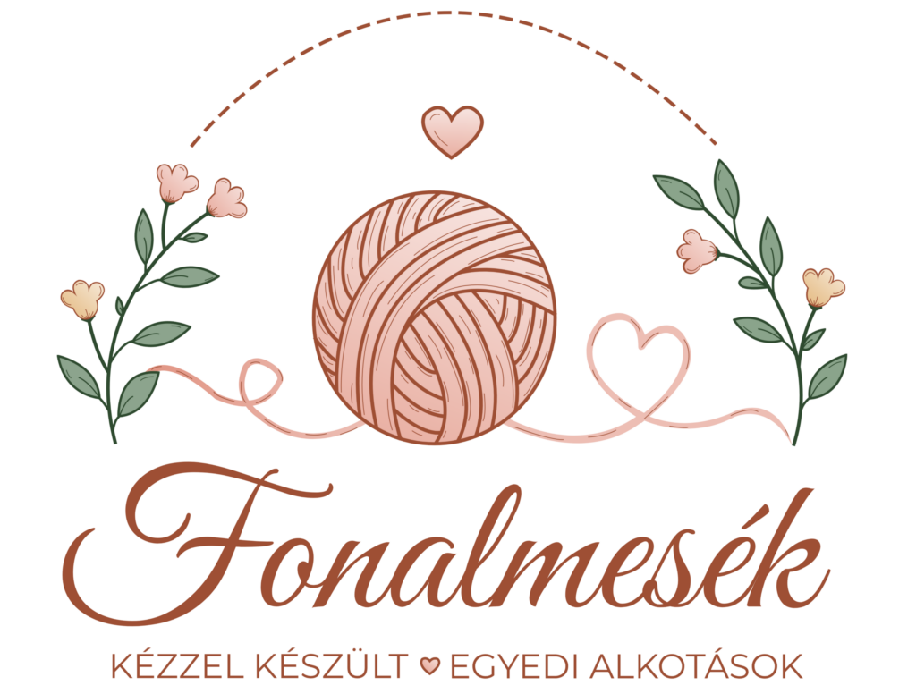 Fonalmesék logó – kézzel készített horgolt és amigurumi termékek